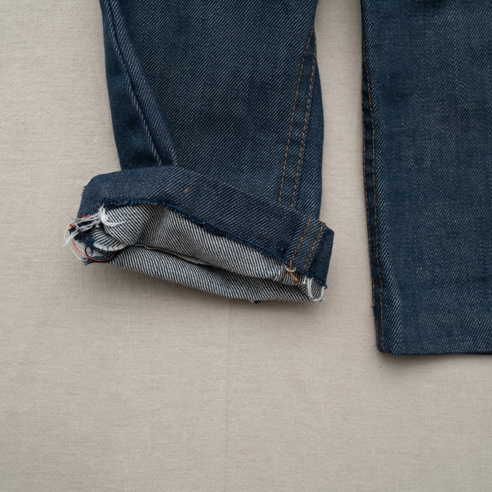 Vintage 70s 80s Levis Strauss Orange Tab Hardwear Jeans Denim Toddler 18x12 2T - Picture 8 of 10